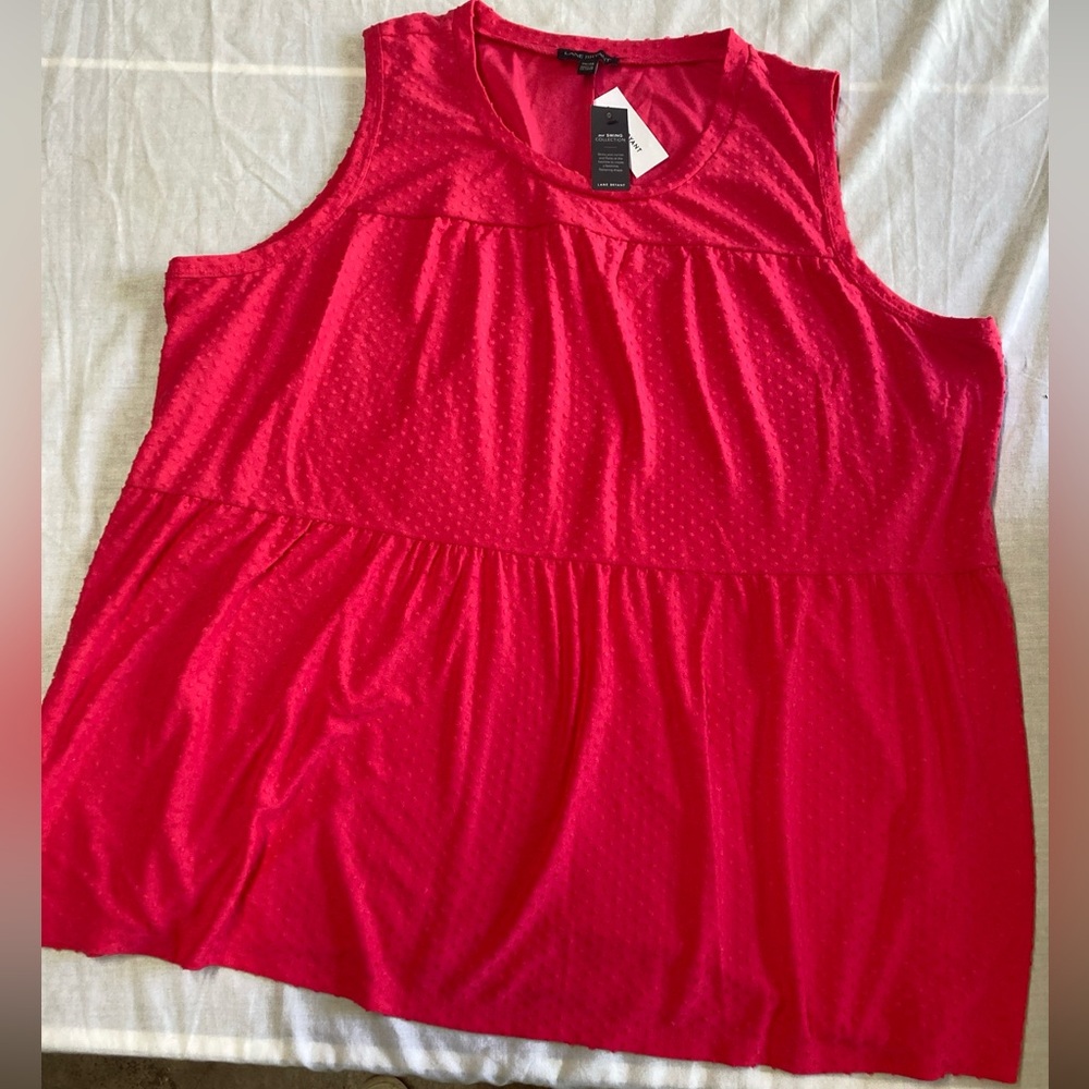 Torrid size 26/28 pink tank top new with tags swing collection